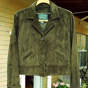 Ralph Lauren - Suede leather jacket